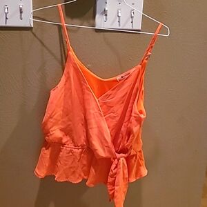 Sexy tank top-Peach